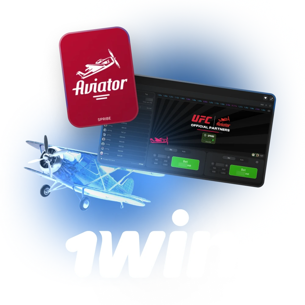 Experience the thrill of the popular Aviator crash game on the official 1win gaming platform.