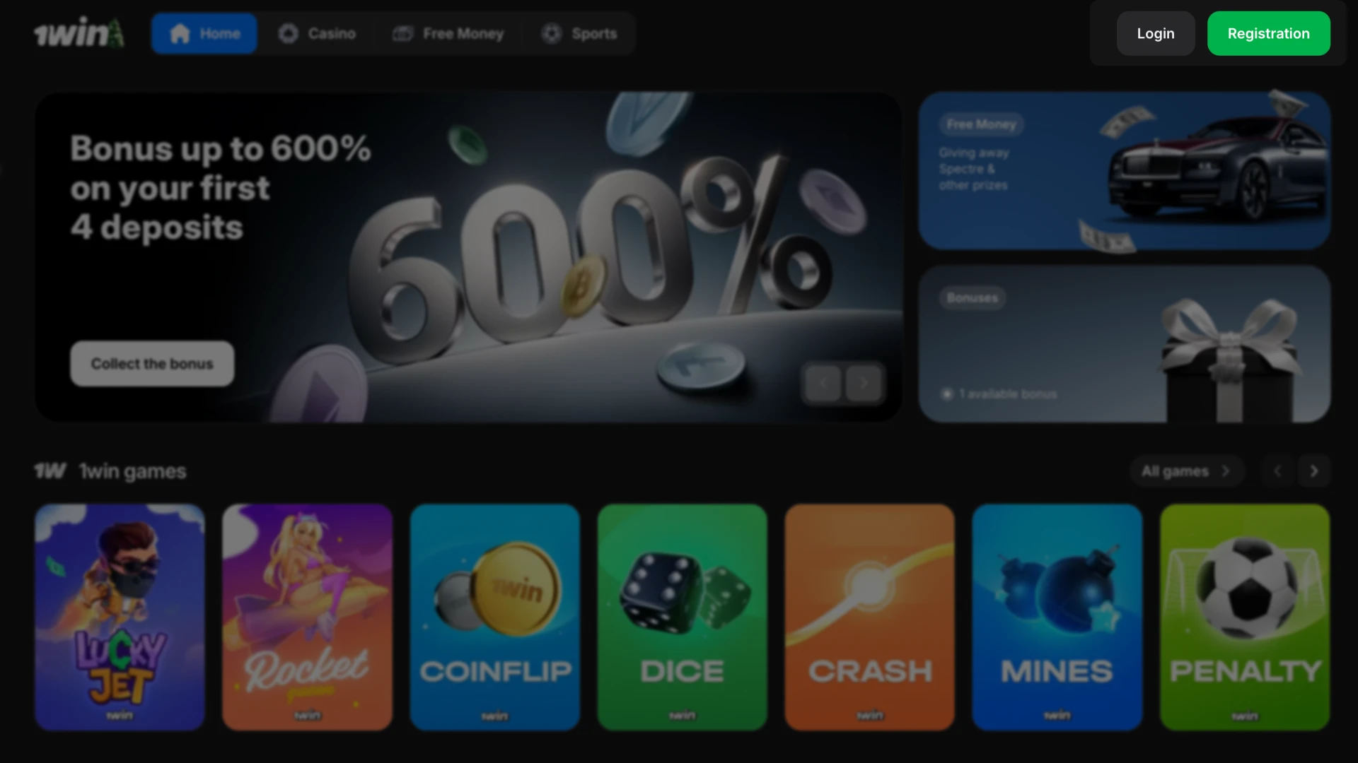 Create your new account on 1win to gain access to the exciting Aviator game.