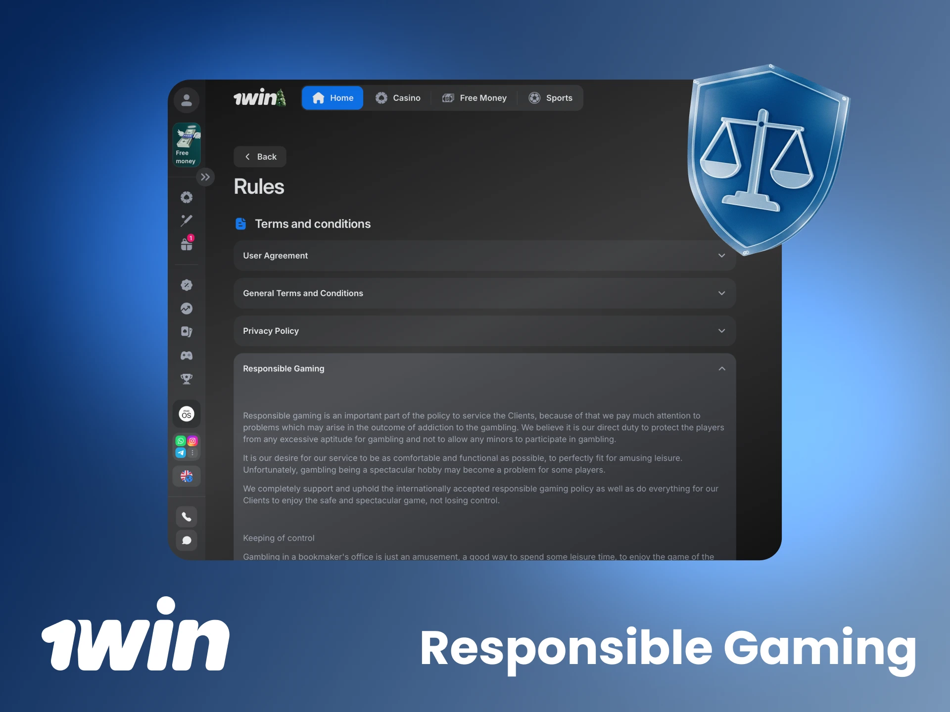 Utilize responsible gaming tools and set personal limits for a safer betting experience on 1win.