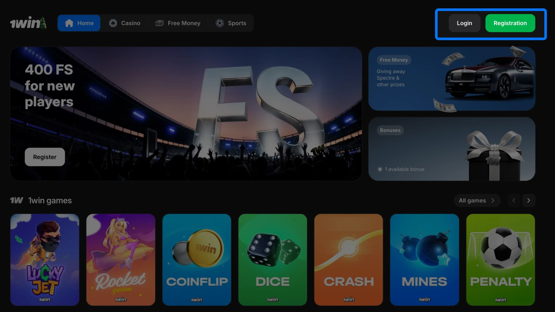 Launch the official 1win platform from your preferred device to begin logging in.