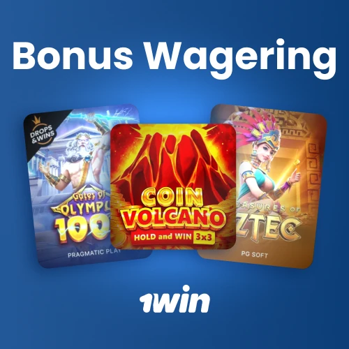 Find slot games that contribute fully to fulfilling your bonus wagering requirements on 1win.