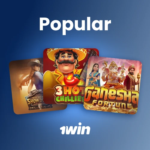 Discover the most popular and widely played slot games available in the 1win casino lobby.