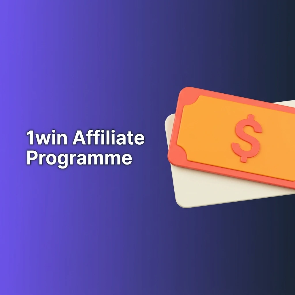 1win Affiliate Programme dashboard showing revenue share, referral tracking, and partner benefits for Indian marketers