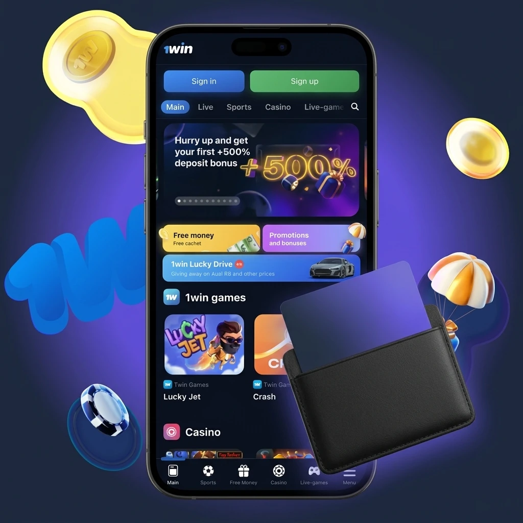 1win app payment methods for India users including UPI, PayTM, PhonePe, GPay, cards, crypto, and net banking